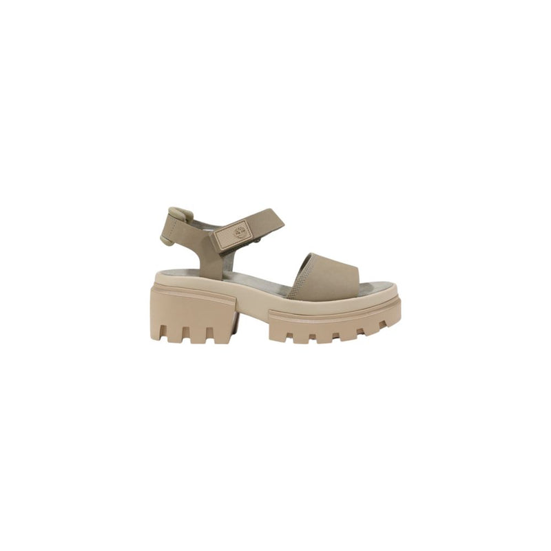 Beige Leather Sandal
