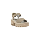 Beige Leather Sandal