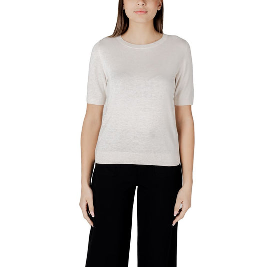Beige Viscose Sportswear
