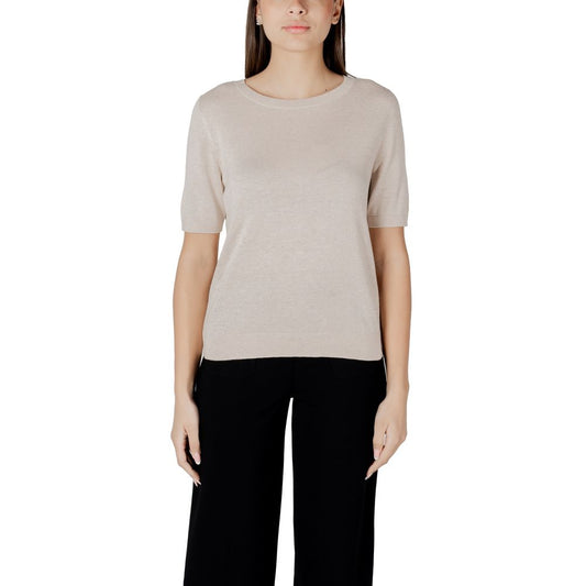 Beige Viscose Sportswear