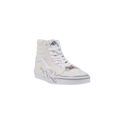White Suede Leather Sneaker