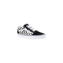 Black And White Fabric Sneaker