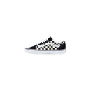 Black And White Fabric Sneaker