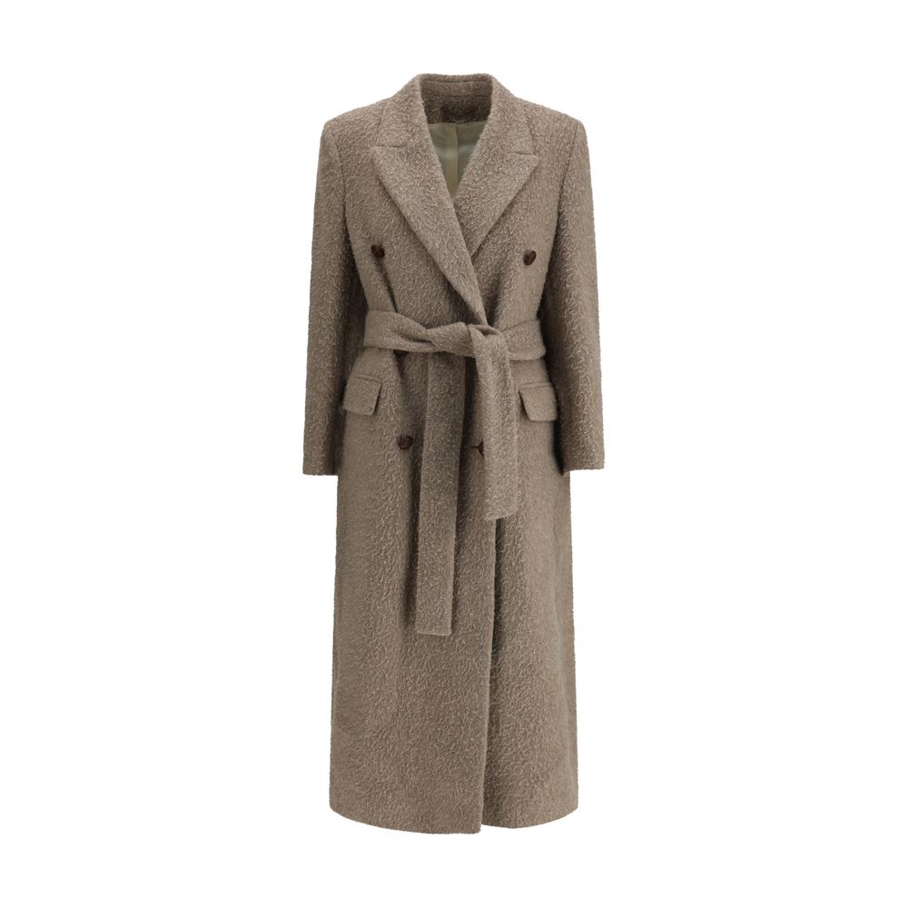 Beige double-breasted Coat