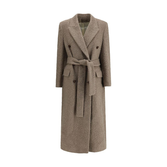 Beige double-breasted Coat