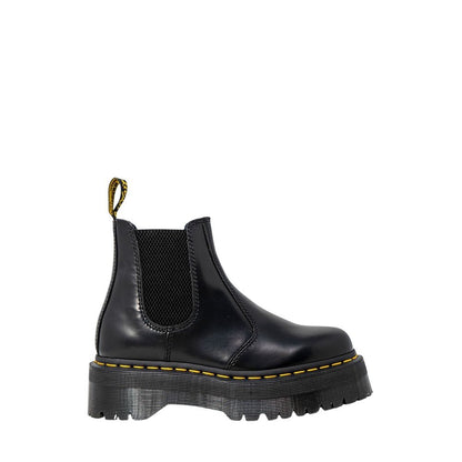 Black Leather Ankle