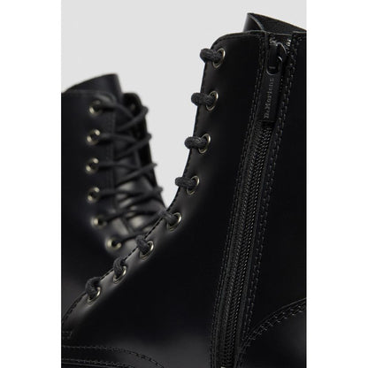 Black Leather Ankle