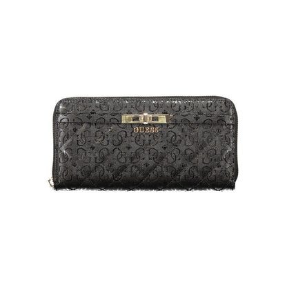 Black Polyethylene Women Wallet