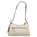 Beige Polyethylene Women Handbag