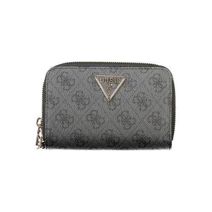 Black Polyethylene Women Wallet