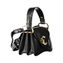 Black Leather Women Handbag
