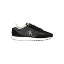 Black Recycled Polyester Men Sneaker