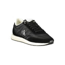 Black Recycled Polyester Men Sneaker