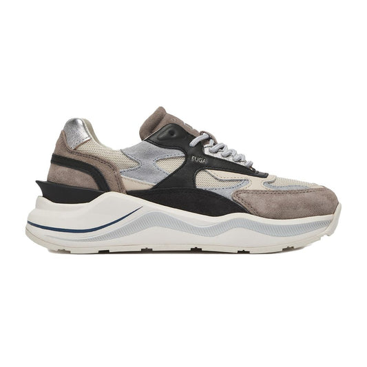 Beige Leather Sneaker