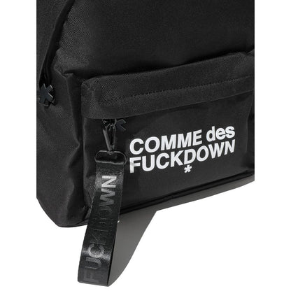 Black Polyester Backpack