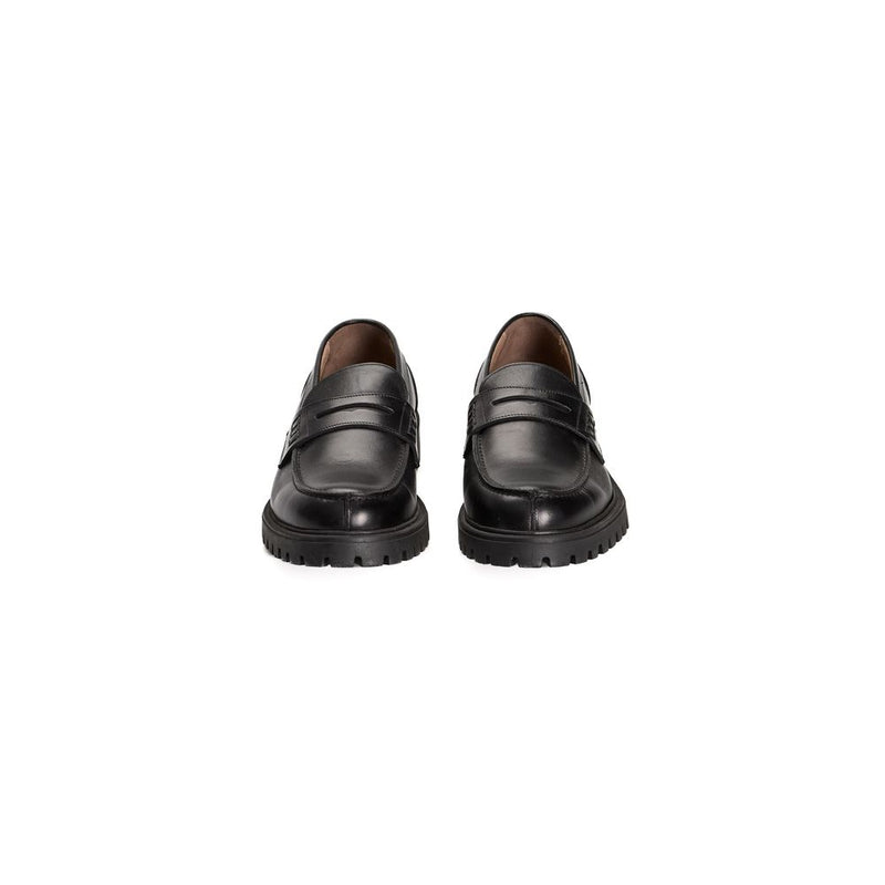 Black Calfskin Loafer