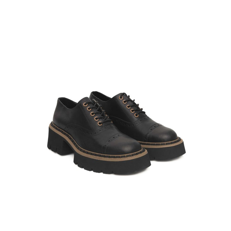 Black Cowhide Shoe