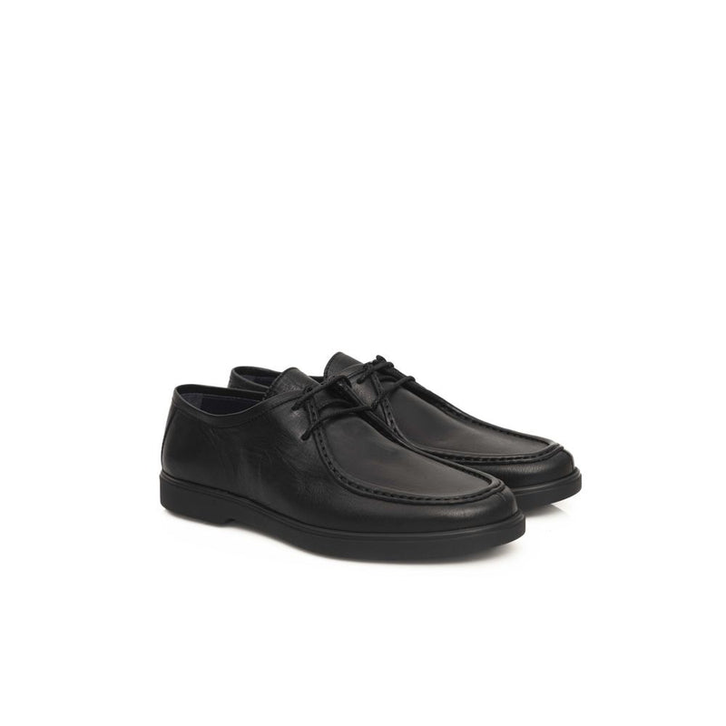 Black Cowhide Shoe