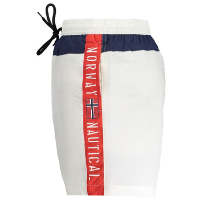 White Polyester Swimwear
