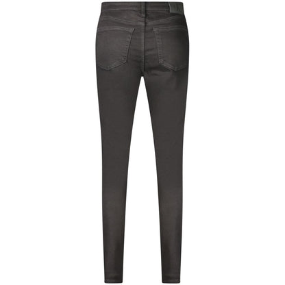 Black Cotton Jeans Denim