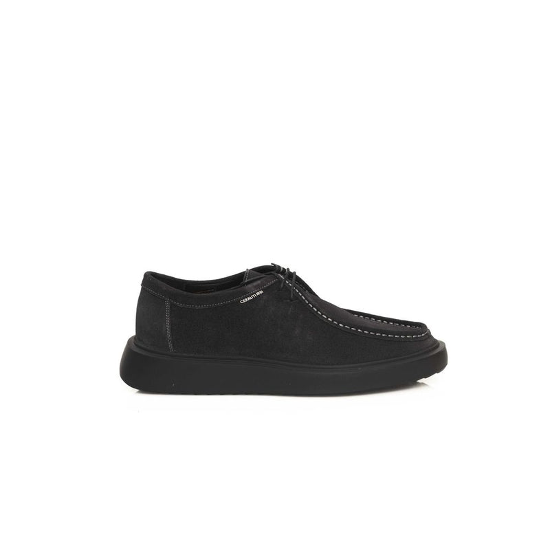 Black Cowhide Shoe