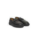 Black Cowhide Loafer