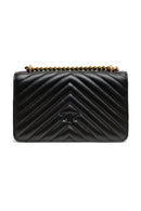Black Mini Love Bag One Chevron