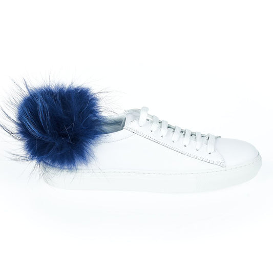 White Textile Shoe