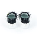 Black And White Bovine Leather Shoe