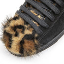 Black Leather Sneaker