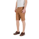Beige Cotton Bermuda