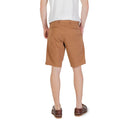 Beige Cotton Bermuda