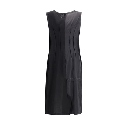 Virgin Wool Midi Dress