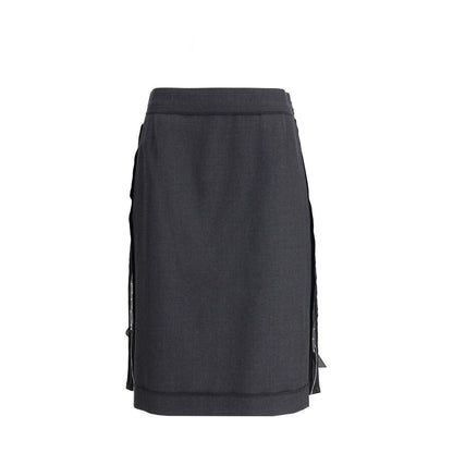 Wool Midi Skirt